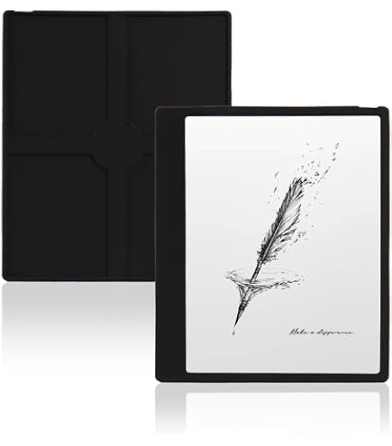 Housse De Protection Pour Tablette BOOX Tab X/C 13,3" - Tissu Doux, Coque Rigide, Imperméable, Gris - 7