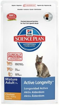 Hill's Science Plan Feline Mature Adult Active Longevity Chicken 10kg