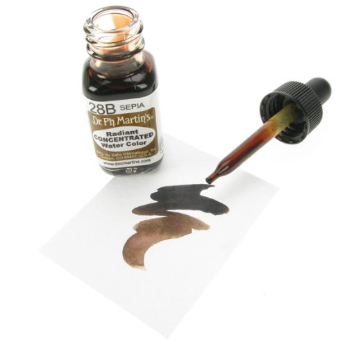 Dr. Ph. Martin's Radiant Concentrated Watercolours - Sepia