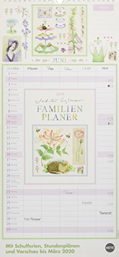 Judith Glover: Familienplaner - Kalender 2019