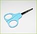 Umiwe(TM) Round Ended Comfortable Handle Baby Scissors-Random Color With Umiwe Accessory Peeler