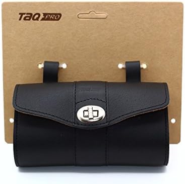 TAQ-PRO Leder-Satteltasche "Coaster" schwarz [Misc.]