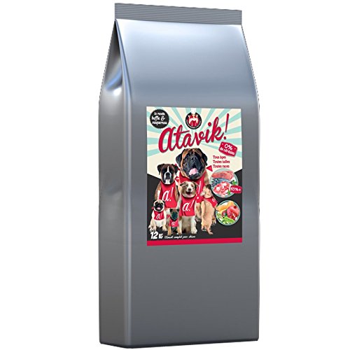 Atavik - Chien Croquettes Buffle-Maquereau 12 Kg