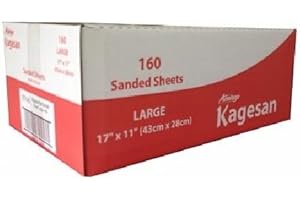 VEASION KAGESAN RED LARGE BULK VALUE BOX 160 BIRD CAGE SAND SHEETS SAND PAPER 43cmX28cm