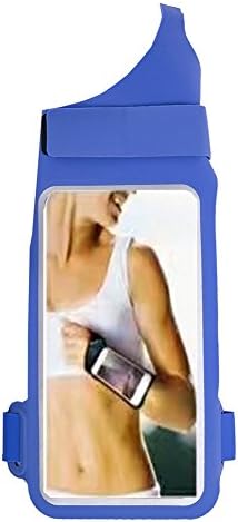 Zdmathe Soft Silicone iPhone 8 Armband Running Bag Thumb Wrist Belt Bracelet Waterproof Wrist bag,Running Hiking Jogging Cycling Arm Band Phone X 7Plus Samsung Galaxy S5 S6 S7 S8 Plus