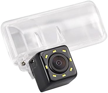 Uni Coba Waterproof Rear View Camera 170 ° Angle Night Vision Car Rear View Camera Parking Aid 628 x 586 Pixel Reversing System with Number Plate Light (Black) for Subaru Impreza WRX STI Sedan Wagon Forester Legacy Exiga BRZ ZC6