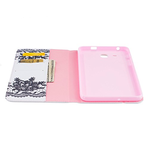 Romtronic Samsung Galaxy Tab A6 7.0 Zoll Hülle, Cute Colorful Design Flip Tasche PU Leder Abdeckung Stand Schutzhülle für Samsung Galaxy Tab A 7.0 Zoll T280 T285 + 1 x Schwarz Stylus (Design 05) - 6