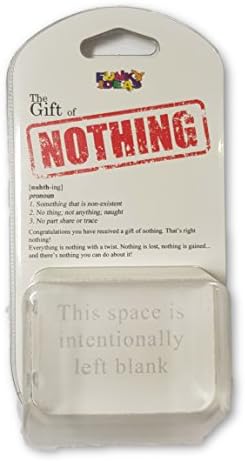 Funky Ideas Gift of Nothing - Prank Gag Ironic Funny Novelty Gift Present - Suitable for all Ages and Occasions