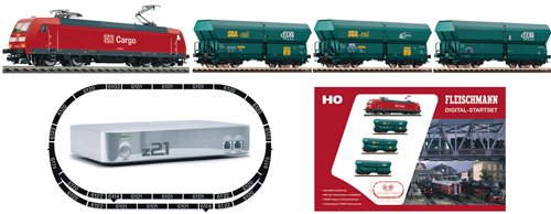 Fleischmann 631387 DBAG Electric Freight z21 Lite Starter Set (DCC-Fitted)