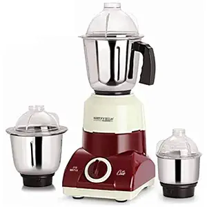 Sheffield Classic SH-1026 550W Mixer Grinder??(Brown+Ivory, 3 Jars)