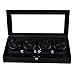 Produktbild Luxus 4 Motor Quad Automatik Uhrenbeweger Display Box Case 8 + 9 Speicher