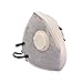 Produktbild Soulgenie(TM) Anti-pollution, Anti-dust Mask with Added Activated Carbon Filtration Layer | Easy Breathe-out Exhalation Valve | Highly Efficient 0.3 Micron Filtration Capacity | 4 Pcs. Pack by SoulGenie