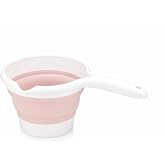 5DM Katlanır Bebek Yıkama Maşrapası Gri (1,2 Litre)