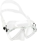 Volumen interno: 135 cm³ Cressi Ocean Máscara de Buceo, Unisex, Transparente