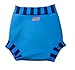Zoggs Babies Swim Sure Neoprene Swimming Nappy for Boys - Blue, 6-9 Months