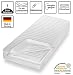 Produktbild Traumland Orthopädische 7-Zonen Kaltschaummatratze - Matratze Härtegrad H2 & H3 - Microfaserbezug Waschbar - ÖkoTex Rollmatratze (90 x 200 x 16 cm, H2&h3)