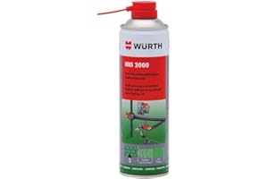 WÜRTH Haftschmierstoff HHS 2000-500ml - Geeignet für die universelle Schmierung und bei hohen Druckbeanspruchungen, Öl