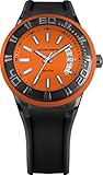 Jacques Lemans Herren Armbanduhr Multi Zifferblatt Quarz Silikon 1-1784M