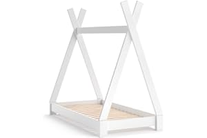 VitaliSpa Letto Tipi Tipi, Bianco, 70x140 cm