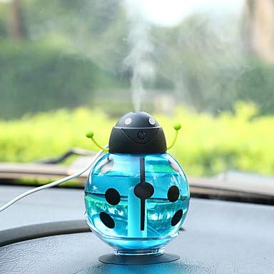 Home mini USB humidifier humidifier LED night light ultrasonic nebulizer , dark blue