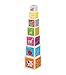 Lelin Children Kids Wooden Colourful Stacking Cubes Building Blocks Toy