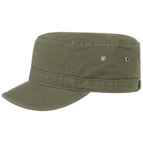 Urban Basic Army Cap Havanna Baumwolle Kuba Metallschnalle