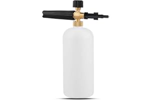 Stone Banks Lancia Schiumogena per Bosch, AR Blue Clean, Black&Decker, Wilks-USA, Annovi Reverberi, lancia schiuma Accessorio per idropulitrice schiumogeno