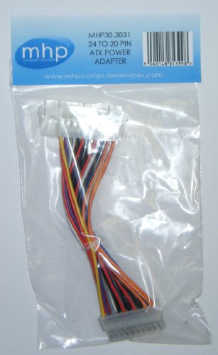 MHP ® 24 bis 20-Pin ATX Power Adapterkabel ATX2.0 zu 1.3 Motherboard Power Supply Konverter führen