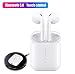 Produktbild J.W. Bluetooth-Kopfhörer, XY-Pods TWS Air Pod Mini-Bluetooth 5.0 Wireless Stereo-Rauschunterdrückung Anti-Rutsch-Sport Earbuds-Kopfhörer für iOS, Android mit Ladekastenmikrofon