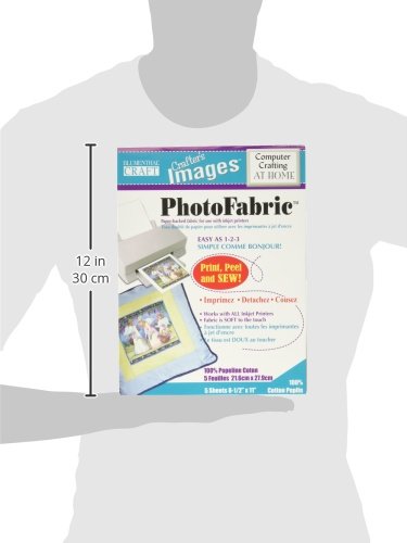 PhotoFabric Cotton Poplin Fabric Sheets (5 sheets) - 2
