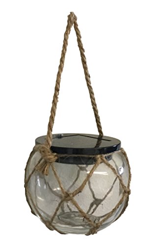Lámpara solar para colgar de jardín y terraza - Color TRANSPARENTE