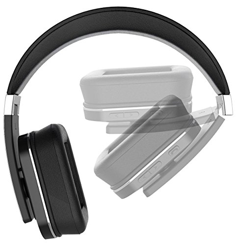 Zoweetek® Active Noise Cancelling Foldable Headphones with Microphone, Wireless Bluetooth 4.0 Over-Ear Stereo 