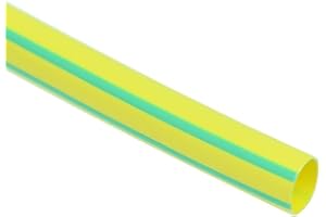 Switch Electronics Manchon thermorétractable jaune/vert 2,5 mm x 1,2 m