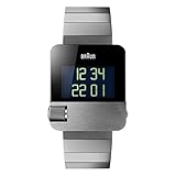Braun Herren-Armbanduhr Digital Quarz Edelstahl - BN0106SLBTG