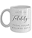 Produktbild Total Solar Eclipse 2017 - Path of Totality Commemorative Ceramic Coffee Mug White 11oz