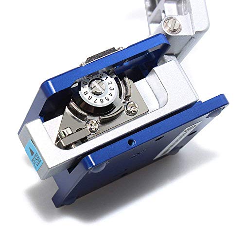 DAXGD Cable de fibra óptica herramienta 5 en 1 Kits de herramienta cable de pelacables de fibra óptica FTTH FC-6S de fibra de Cleaver localizador Visual de fallos