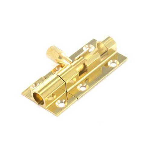 Preisvergleich Produktbild Securit Messing Schieberiegel, 2,5 cm breit 50 mm