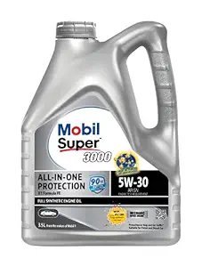 Mobil Super 3000 X1 Formula FE 5W-30 Fully Synthetic Petrol/Diesel Engine Oil (3.5 L)