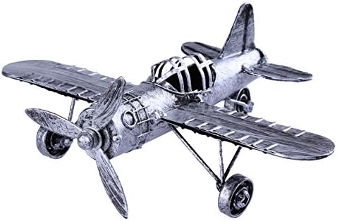 Berry President Vintage / Retro Iron Metal Propeller Airplane Plane Aircraft Handicraft Models -The Best Choice for Photo Props/christmas Gift/home Decor/ornament/souvenir Study Room Desktop Decoration