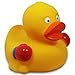 Produktbild HC-Handel 916617 Vinyl Badeente Boxer Gummiente 8 cm