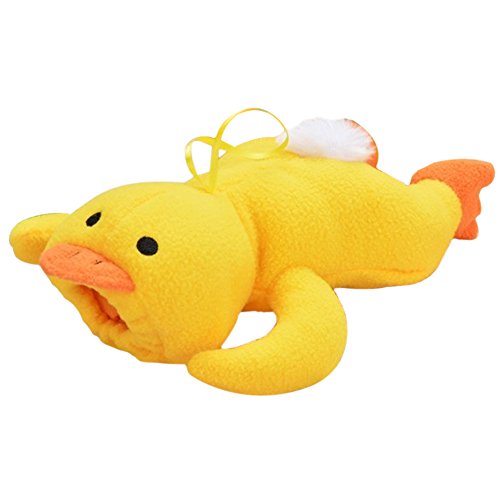 Sanwood Baby Animal Holder Storage Bag Pouch Cover for Milk Bottle (Duck)
