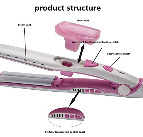 Professional Hair Straightener  Constant Temperature  Tourmaline Ceramic Heating  5 Speed Thermostat  3D Floating Splint  Perm Does Not Hurt Hair