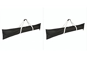 LEARNLYRICS Borsa da sci, impermeabile, con doppia cucitura, con cerniera, con maniglie, attrezzatura da sci, snowboard, custodia porta sci per escursioni sulla neve