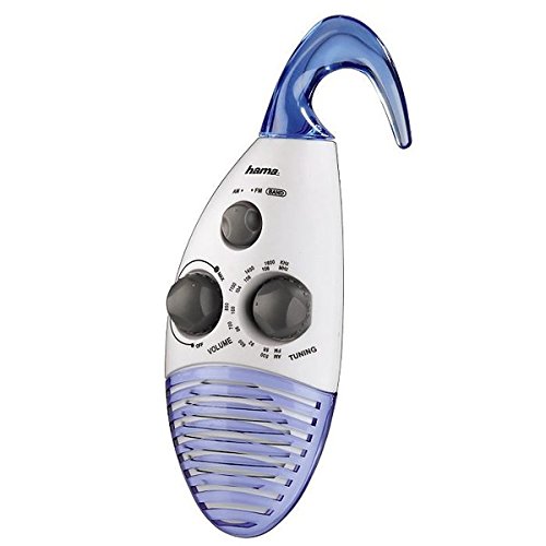 Preisvergleich Produktbild Hama Badradio "SR-90", Weiß / Blau