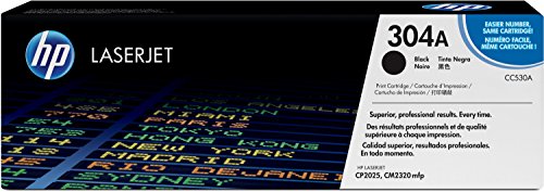 HP 304A (CC530A) Schwarz Original Toner für HP Color LaserJet CP2025, CM2320