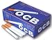Produktbild OCB Tuben mit Filter – Box von 100 Zigaretten Leere