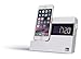Produktbild KitSound XDOCK3 Radio Uhr Dockingstation Ladegerät mit Lightning Anschluss für iPhone 5/5S/5C/SE/6/6 Plus/6S/6S Plus/7/7 Plus, iPod Nano 7. Generation, iPod Touch 5. Generation (mit EU-Netzstecker) - Weiß