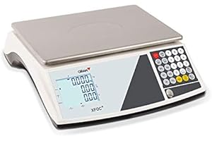 Balance poids-prix idéale sur les marchés et pour la vente ambulante 15/30kg lecture 5/10g - Fonctionnement sur piles