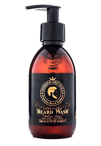 Luxuriöse Kingsman Bartseife, Bartseife, Bart-Shampoo, fördert gesundes Wachstum, XL 200ml - 5