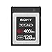 Price comparison product image Sony 128GB XQD Flash Memory Card - G Series QDG128A (Read 400MB/s and Write 350MB/s) with USB 3.0 XQD USB Adaptor